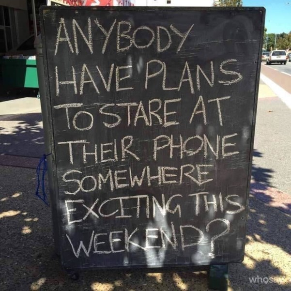 Sign of the times