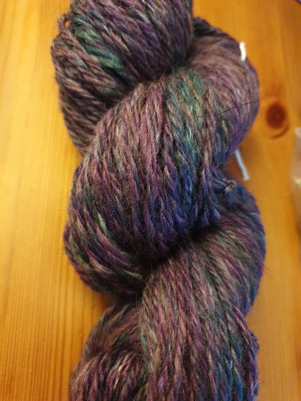 YOP12 Week 38/52 – FO mittens and lampshade fibre prep – HighlandHeffalump