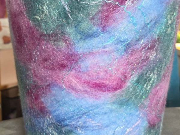 YOP16 – Week 7/52 – wet felting FOs!